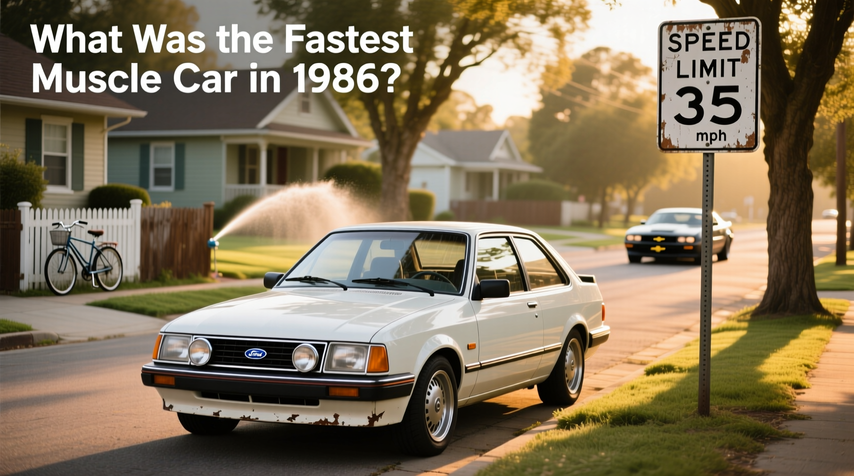 1986 Muscle Car and Ford Escort Hatchback Buying Guide