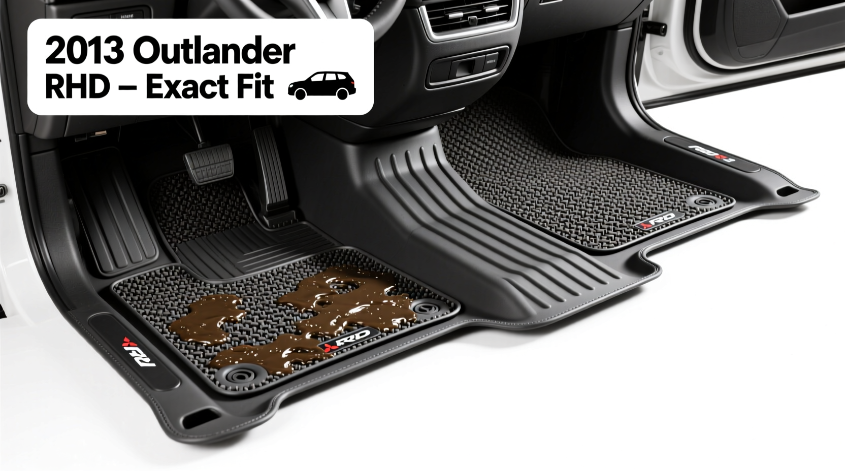 outlander 2013 rhd all weather mats