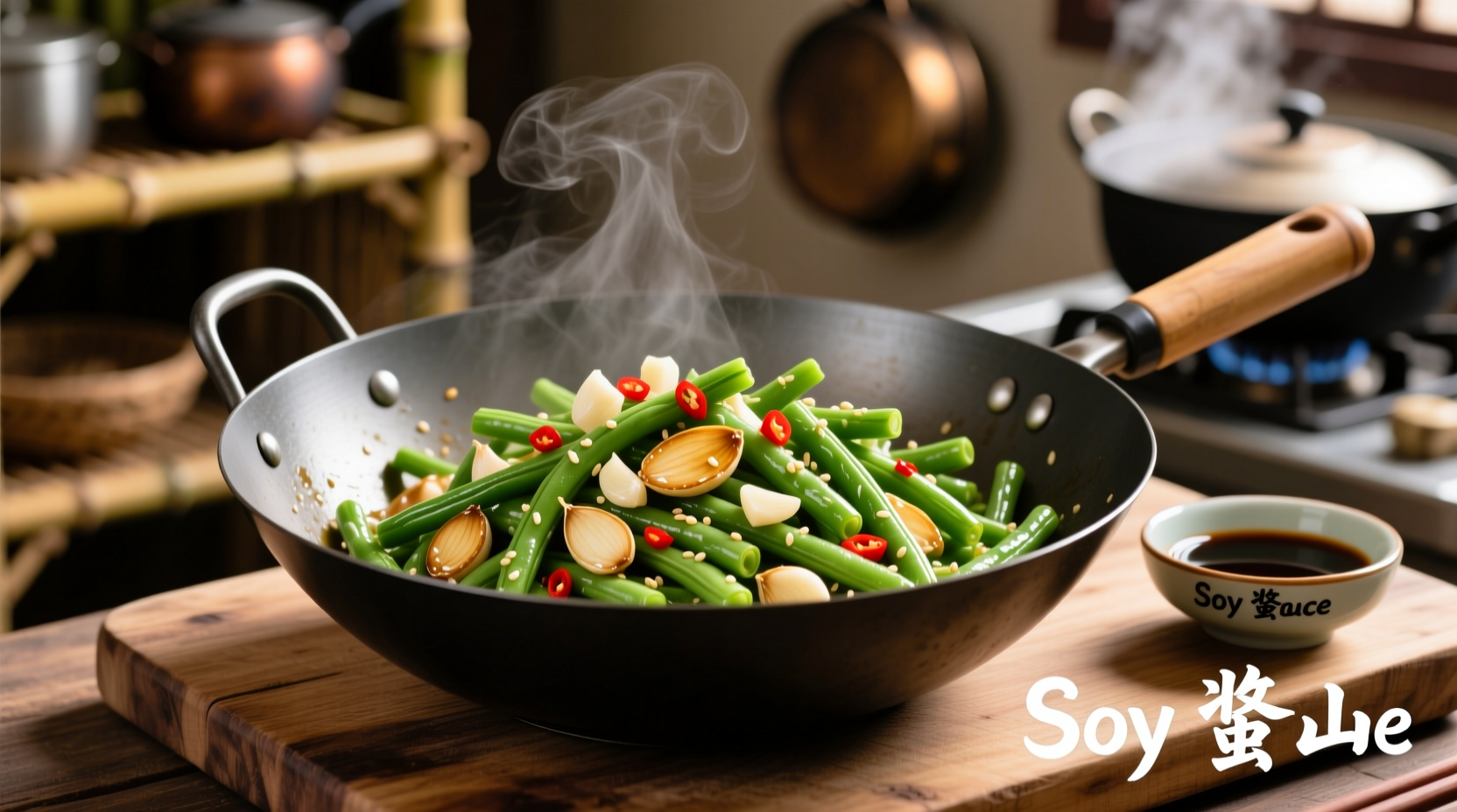 Authentic Chinese Garlic Green Beans Recipe & Technique Guide