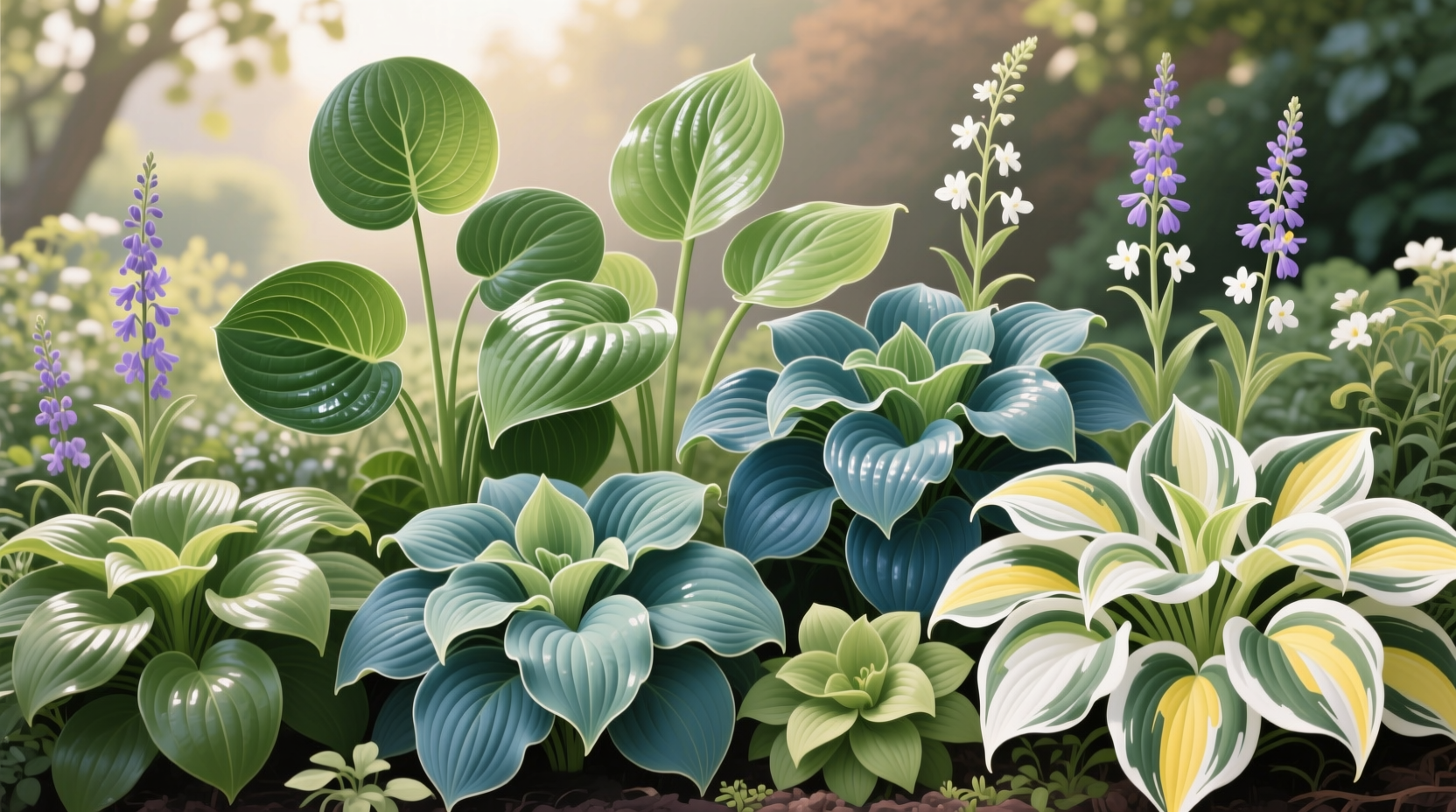 Different Types of Hostas: 12 Varieties Explained & Compared