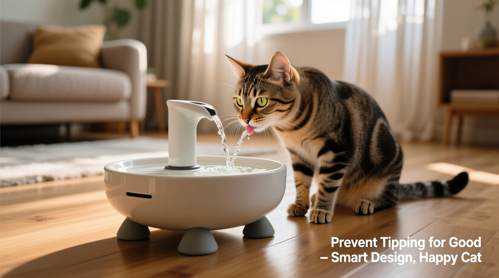 effective strategies to prevent your cat from tipping over its water bowl for good