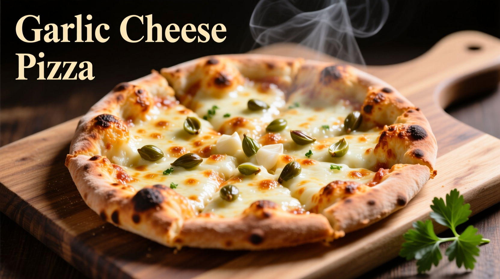 garlic cheese pizza