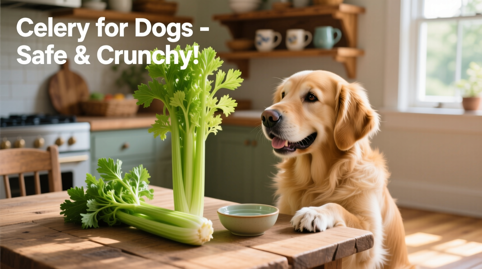 Celery for Dogs: Safe Snack Guide & Serving Tips