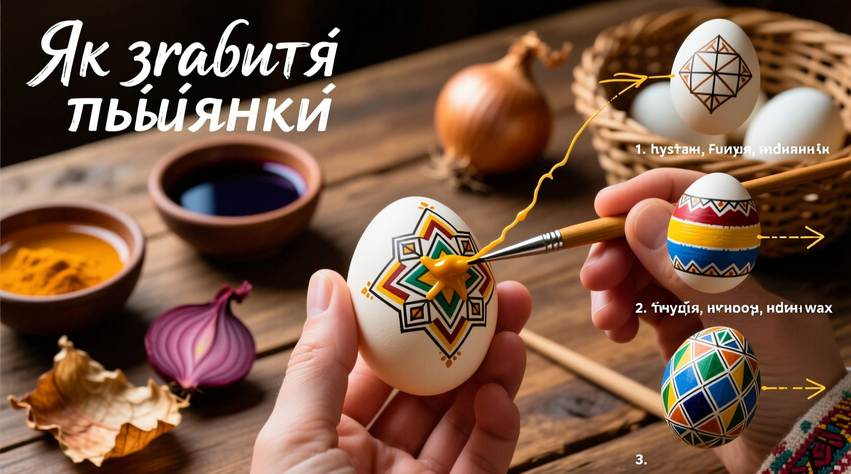how to make ukraine easter eggs