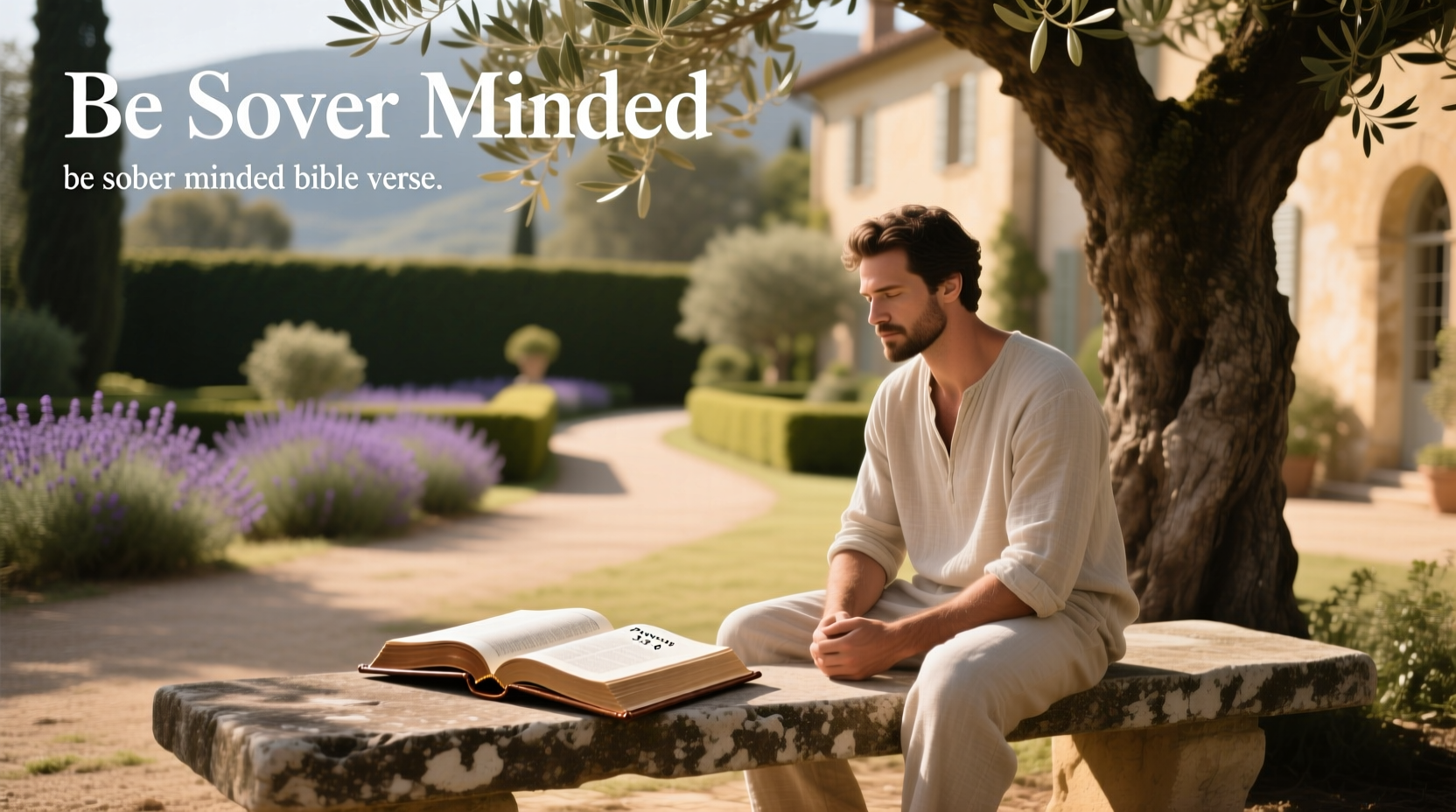 be sober minded bible verse meaning