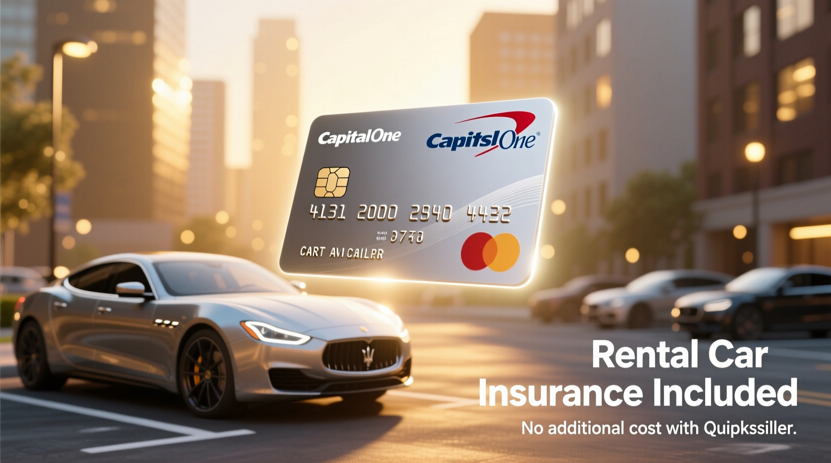 does capital one quicksilver have rental car insurance