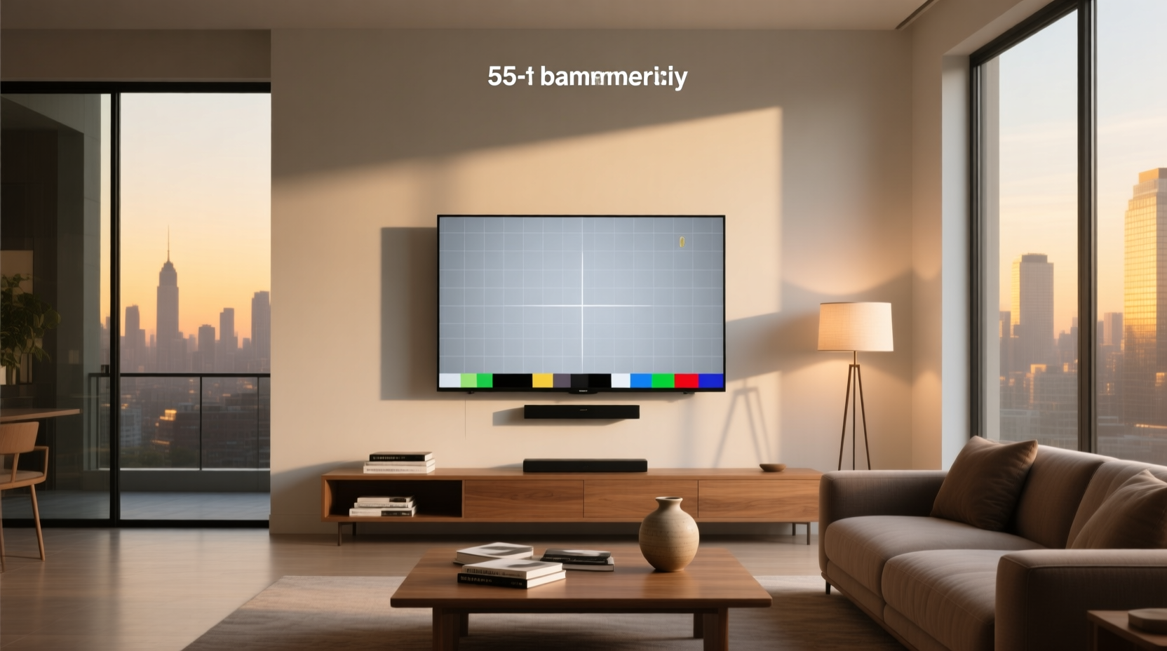 55 inch tv dimensions width, height stand size guide