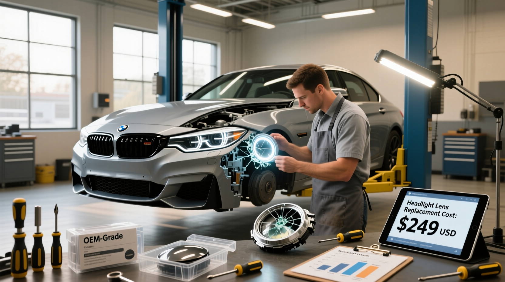 How Much Does Headlight Lens Replacement Cost?
