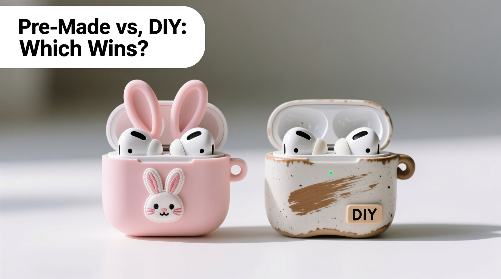 rabbit earbud covers vs diy airpods cases are pre made really better than homemade