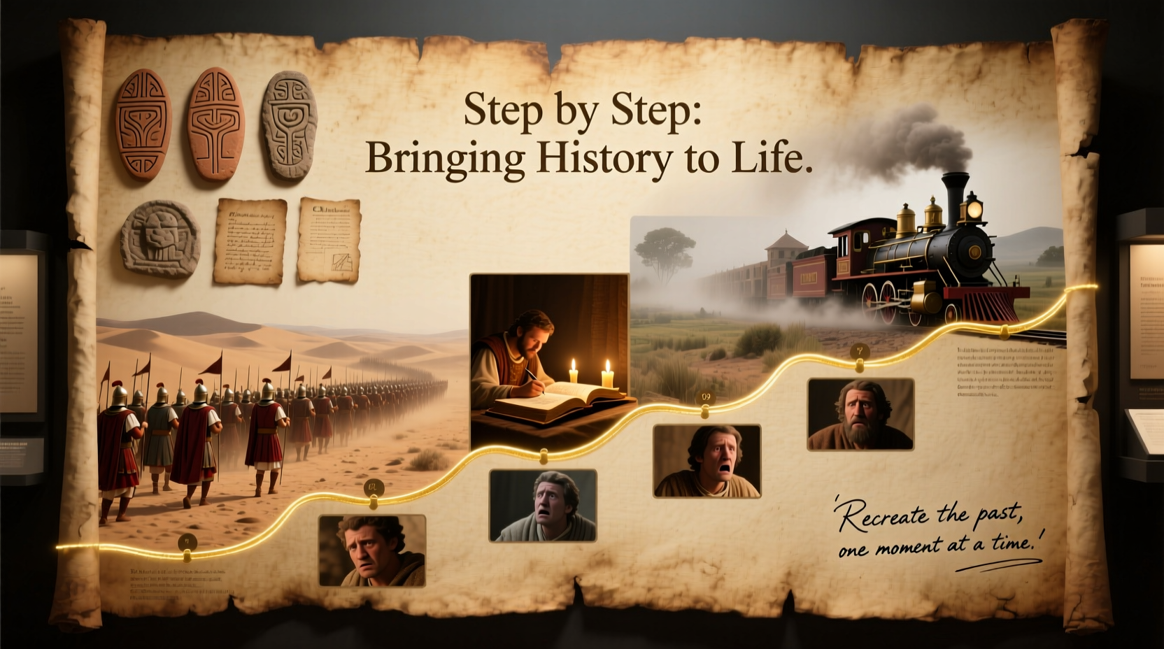 step by step guide how to create a historical timeline that brings the past to life