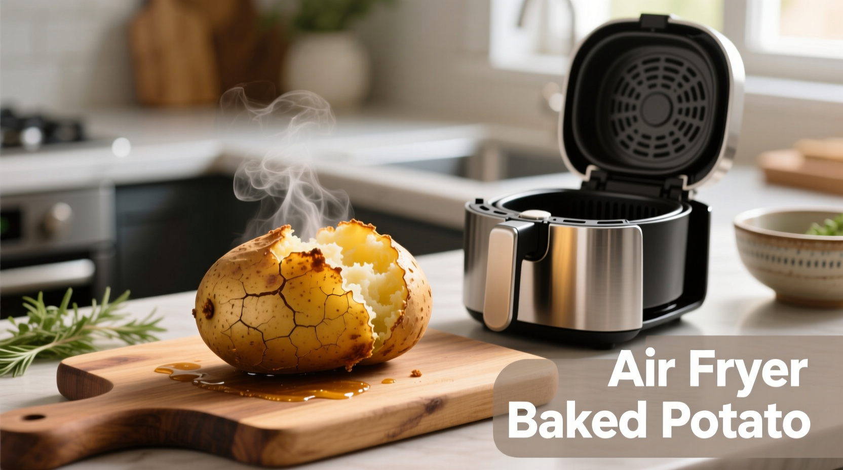 air fryer baked potato