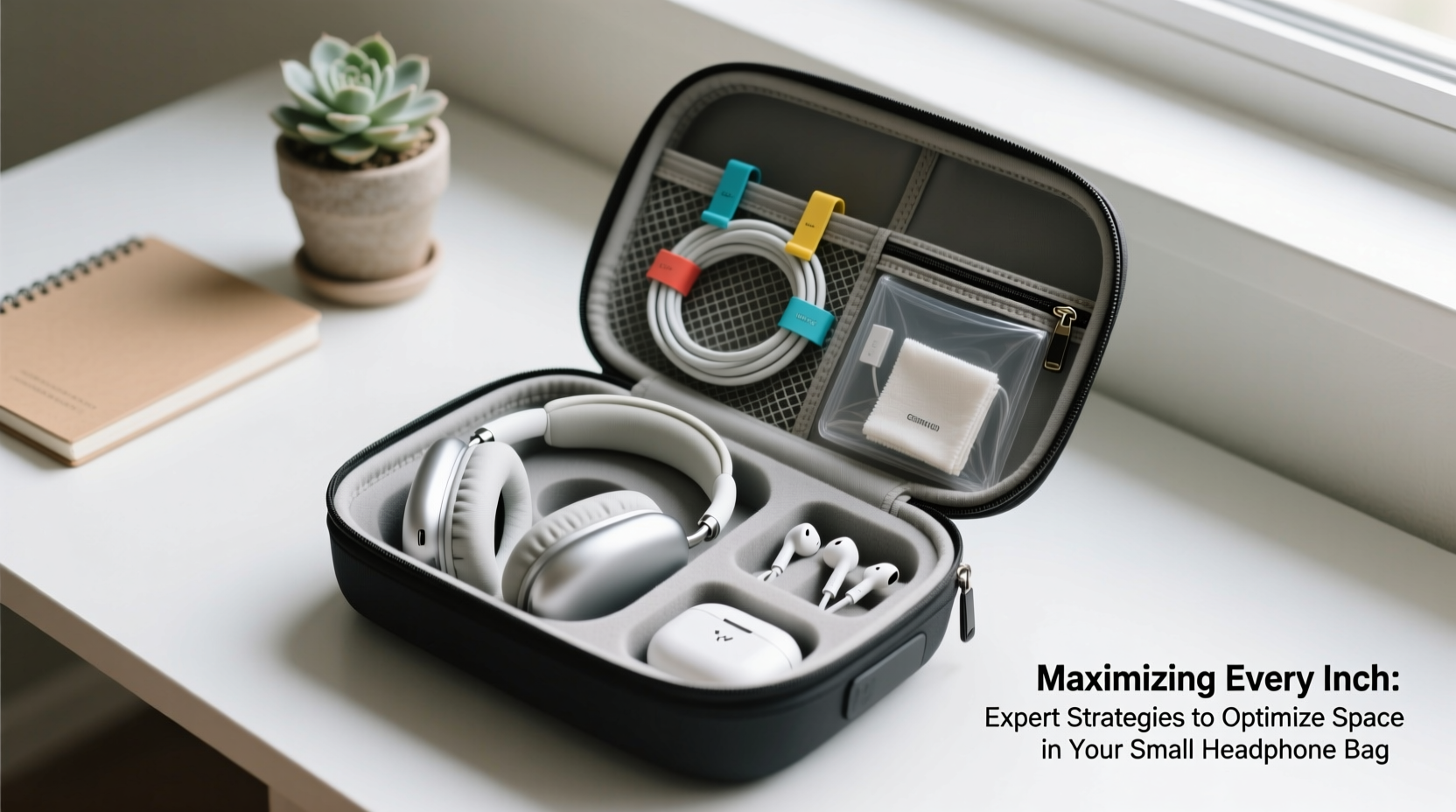 maximizing every inch expert strategies to optimize space in your small headphone bag