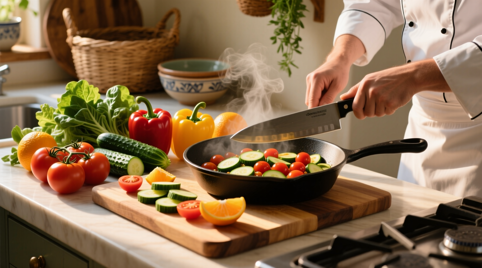 cooking with fruits and vegetables