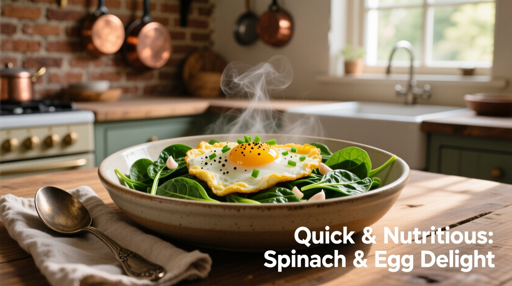 3 Perfect Spinach and Egg Recipes Ready in 30 Minutes