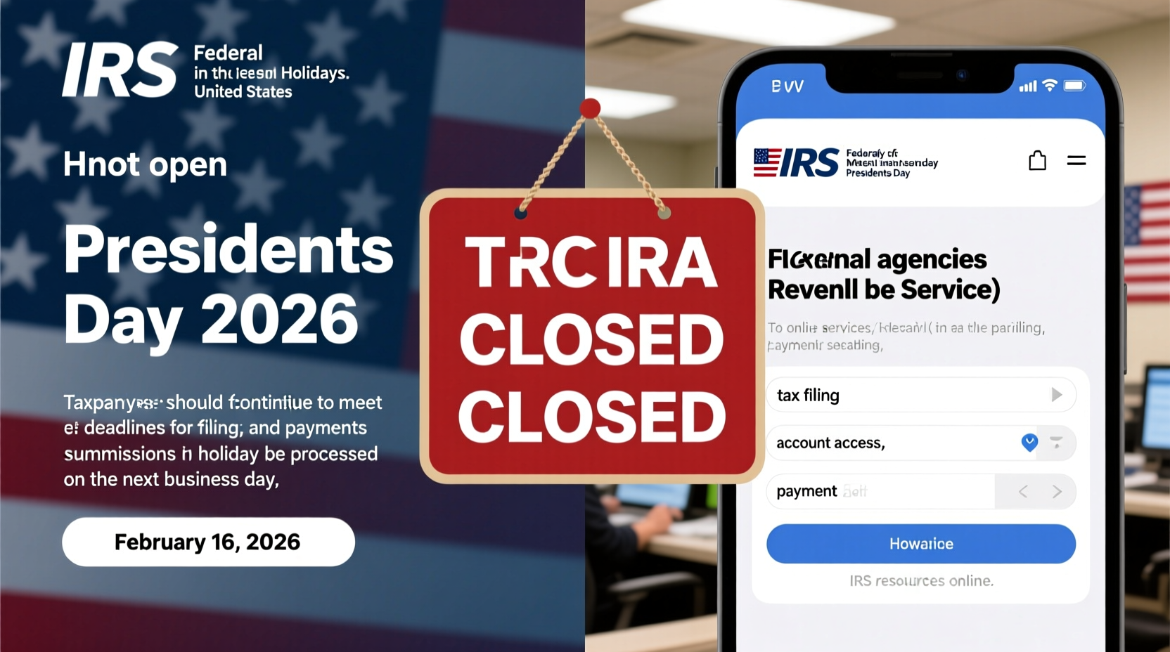 Is the IRS Open on Presidents Day 2026?