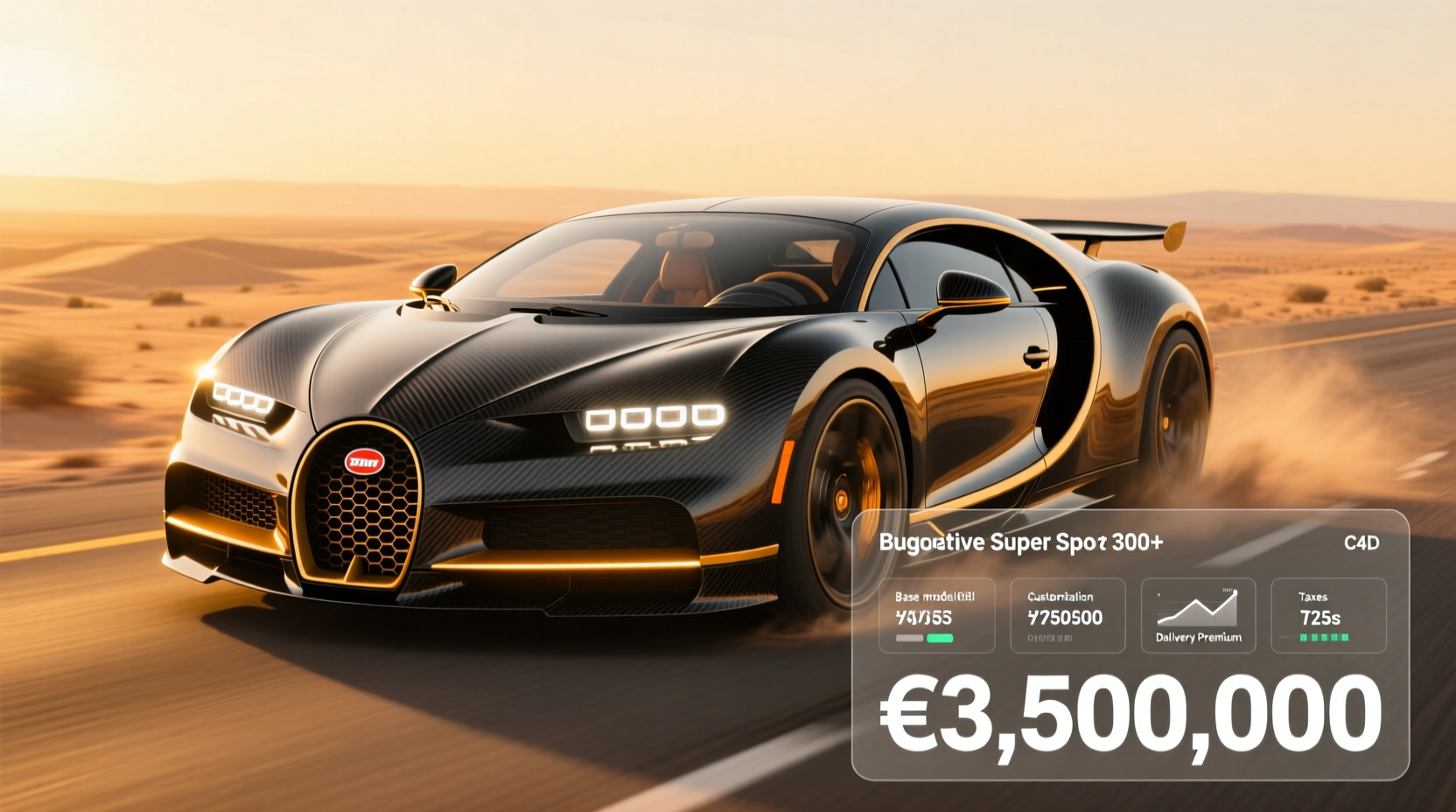 how much is a bugatti car