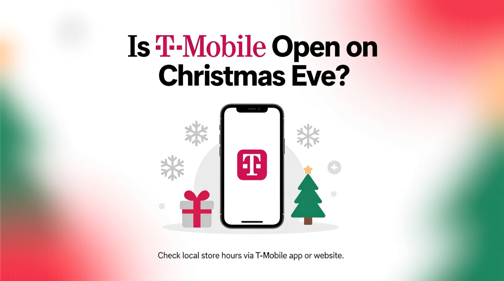is t mobile open on christmas eve