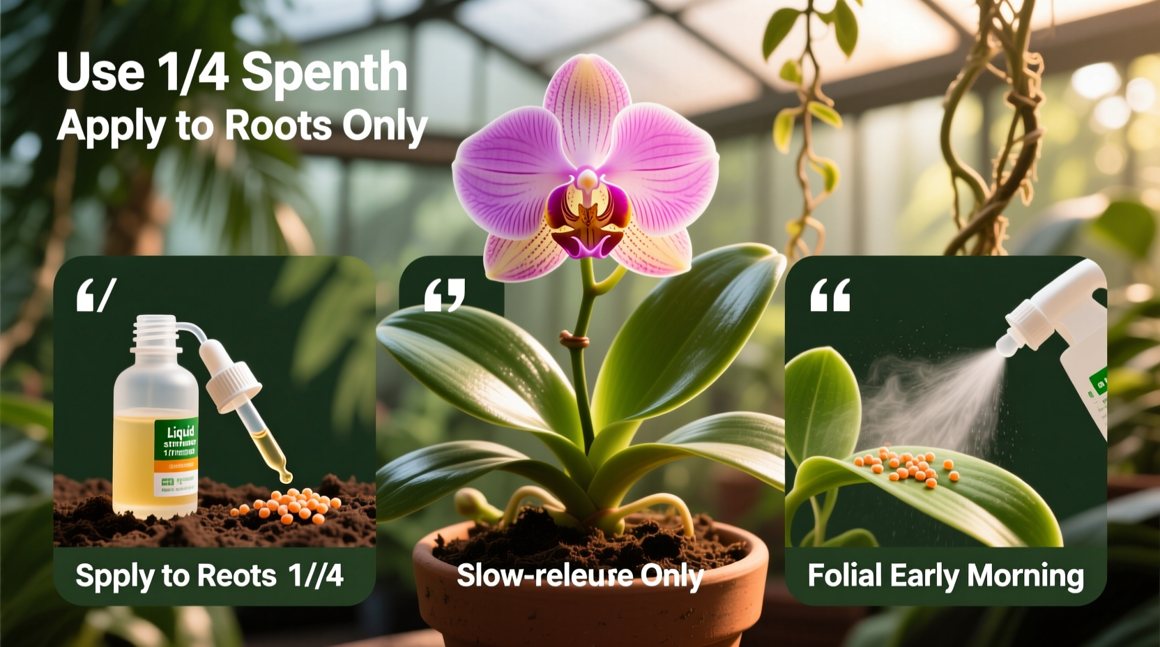 how to feed orchids