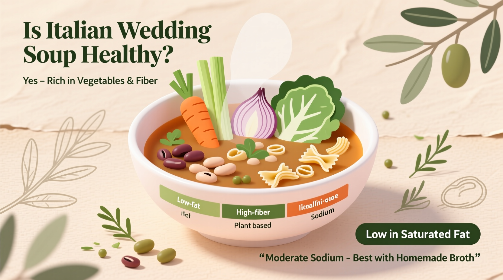 is italian wedding soup healthy