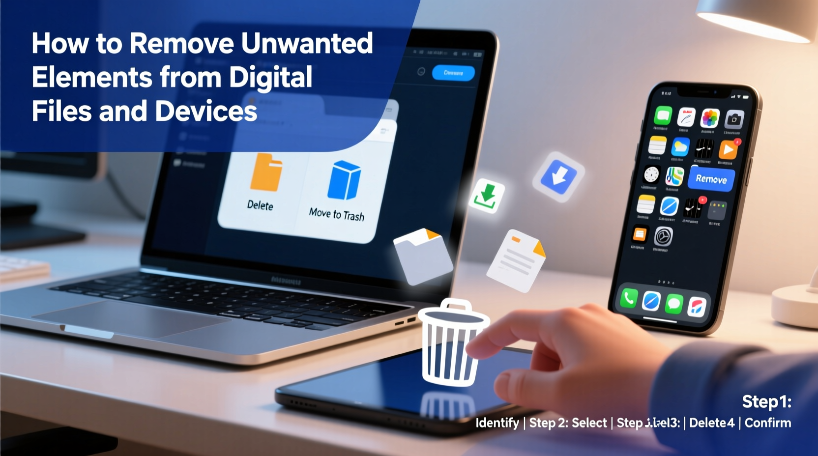 how to remove unwanted elements from digital files and devices a step by step guide