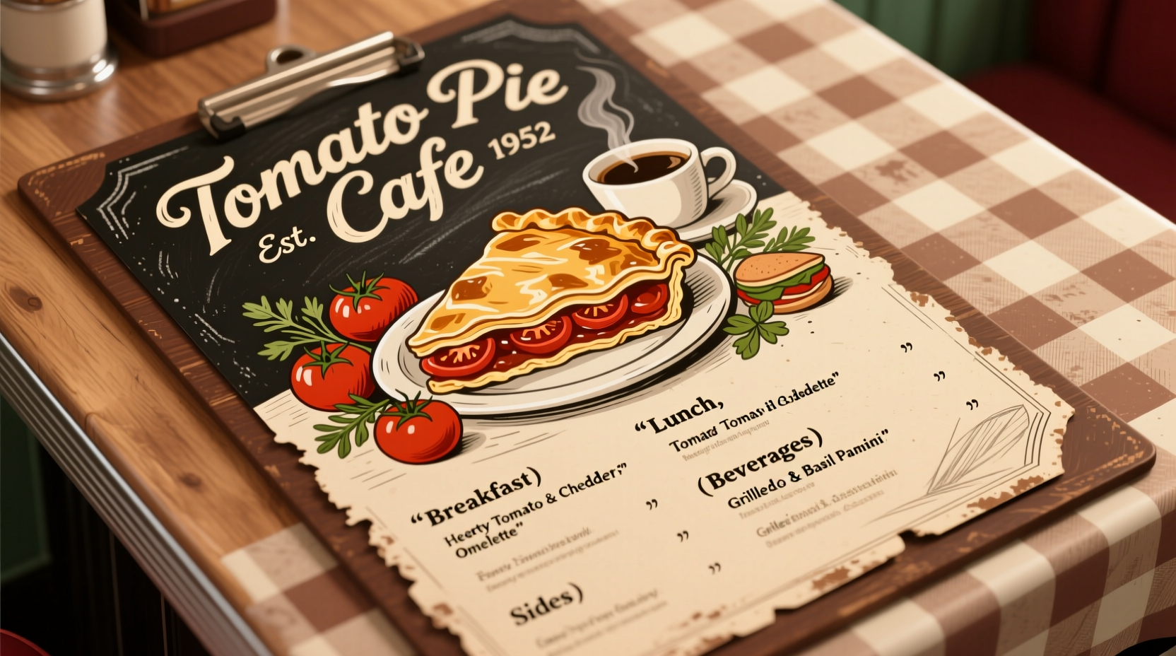 tomato pie cafe menu
