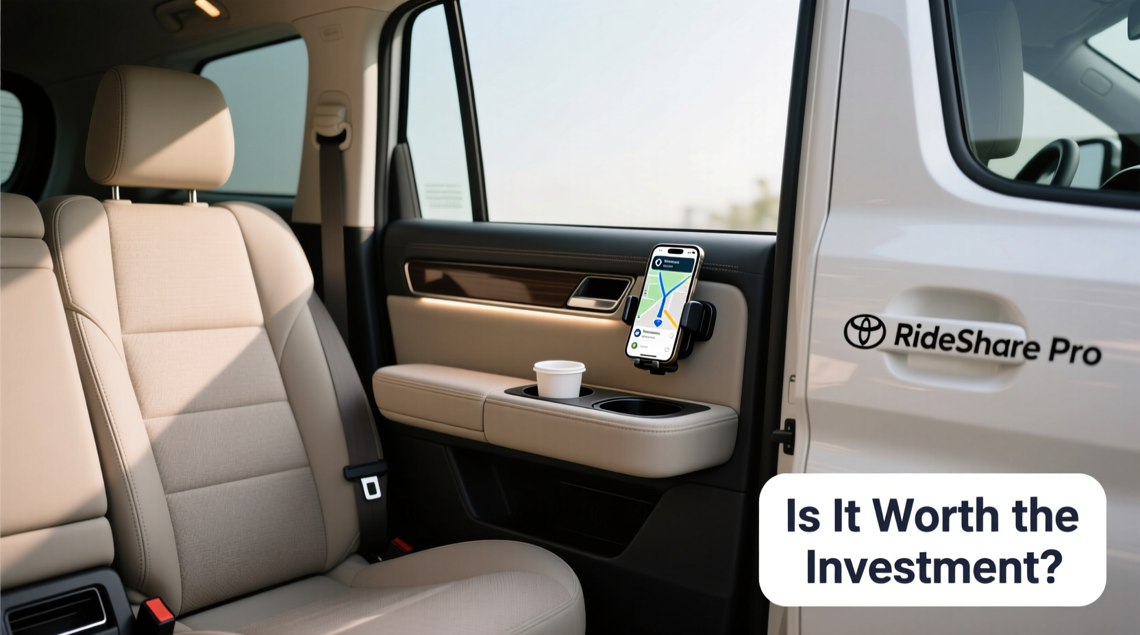 hiace armrest ride share worth