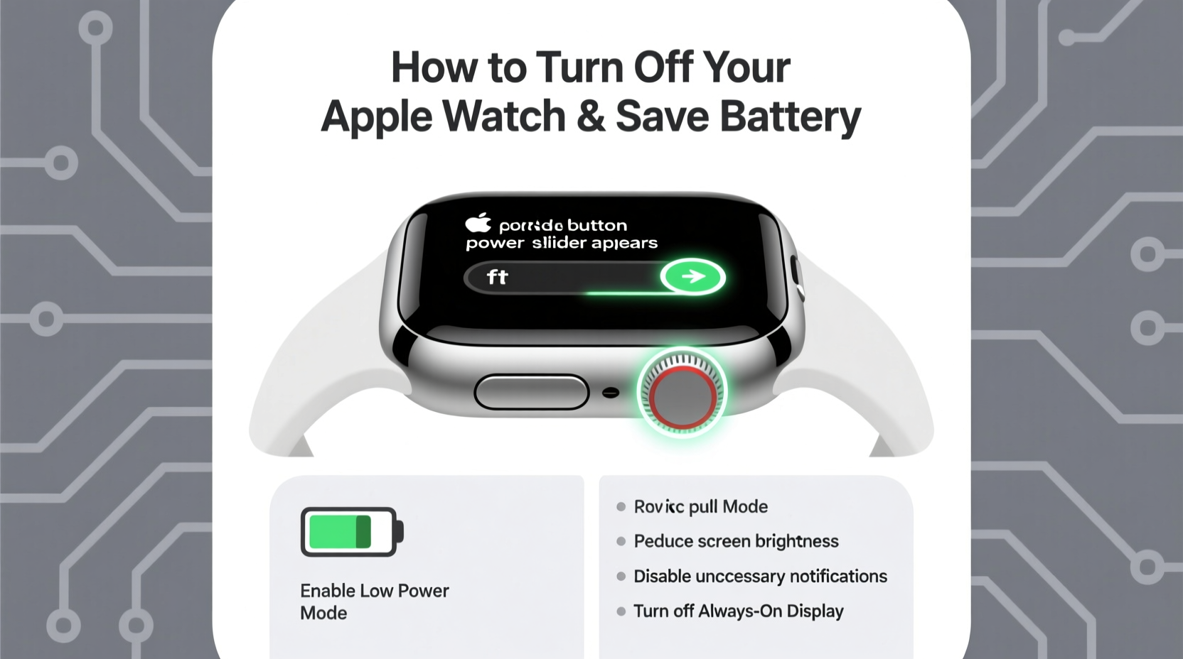 essential guide how to properly turn off your apple watch and save battery life