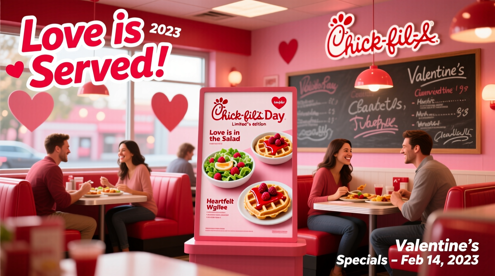 is chick fil a doing anything for valentines day 2023