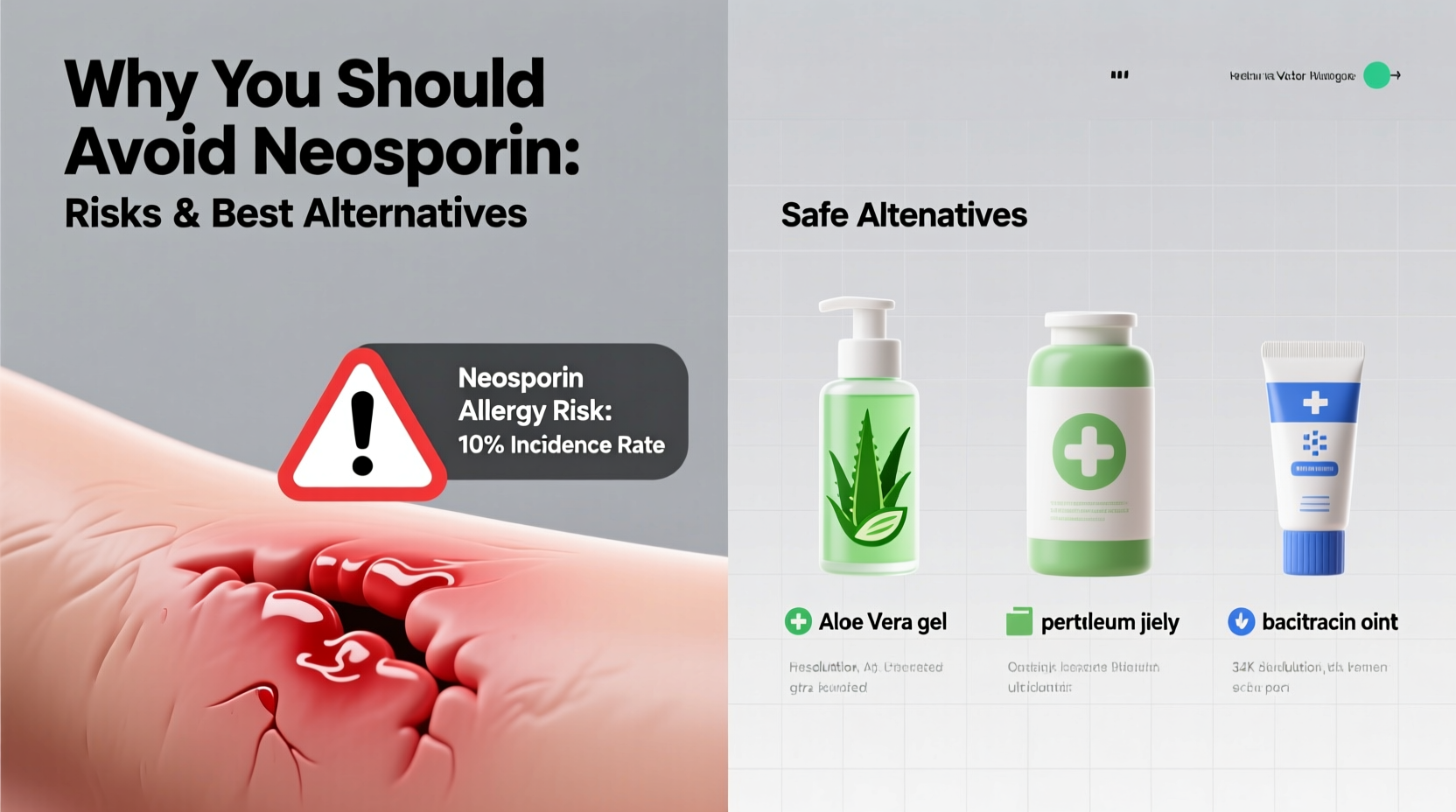 why you should avoid neosporin risks best alternatives