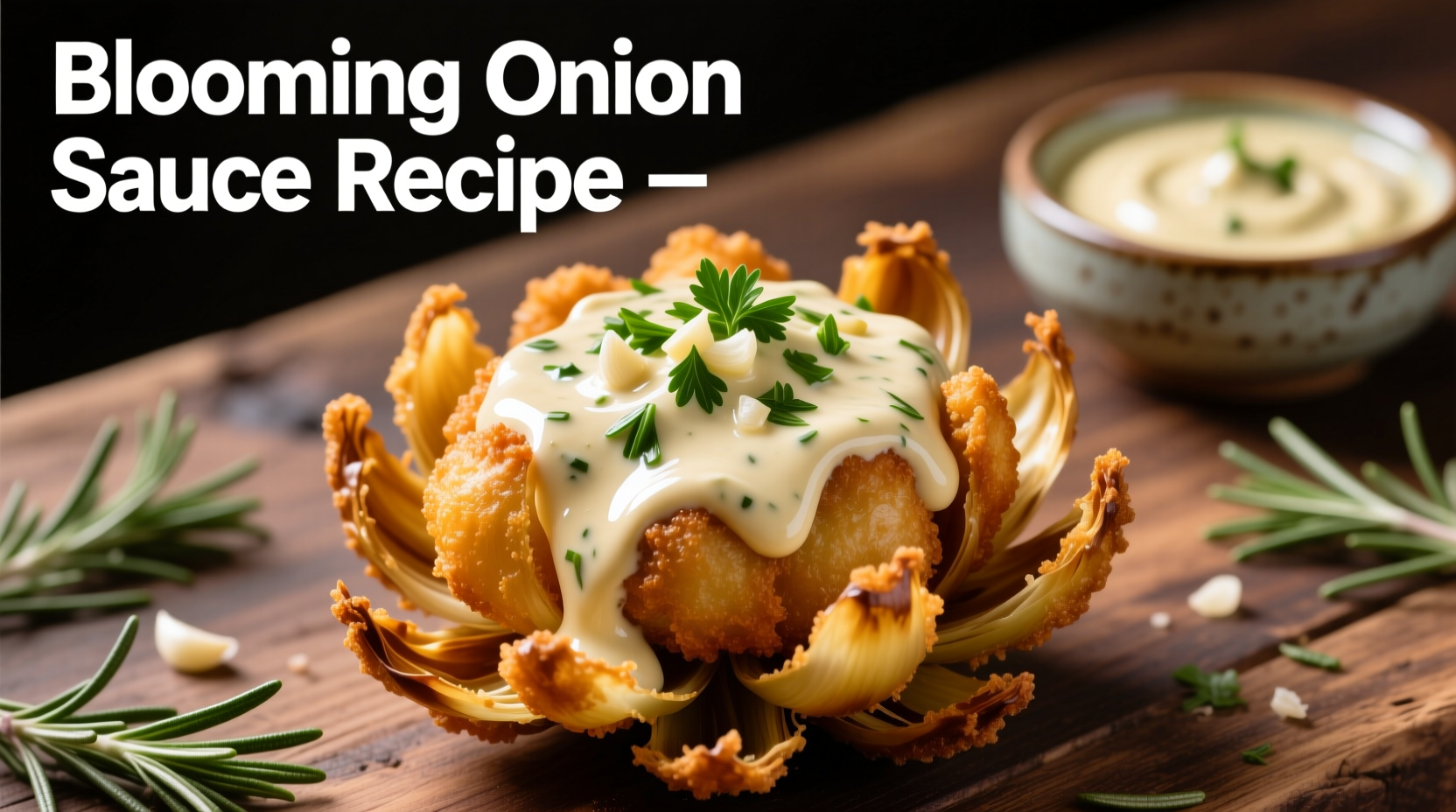 how to make blooming onion sauce