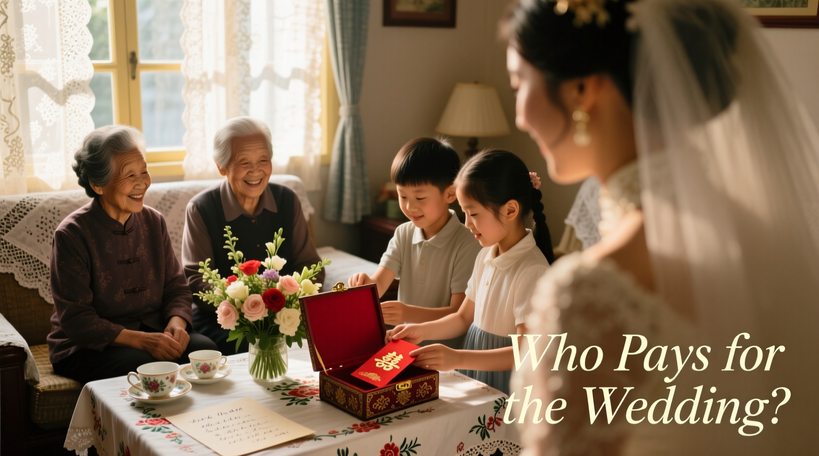 does the brides family pay for the wedding