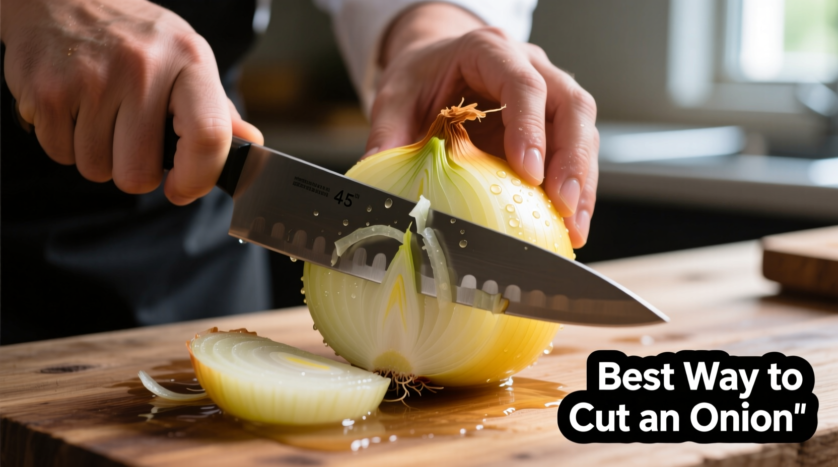 best way to cut onion