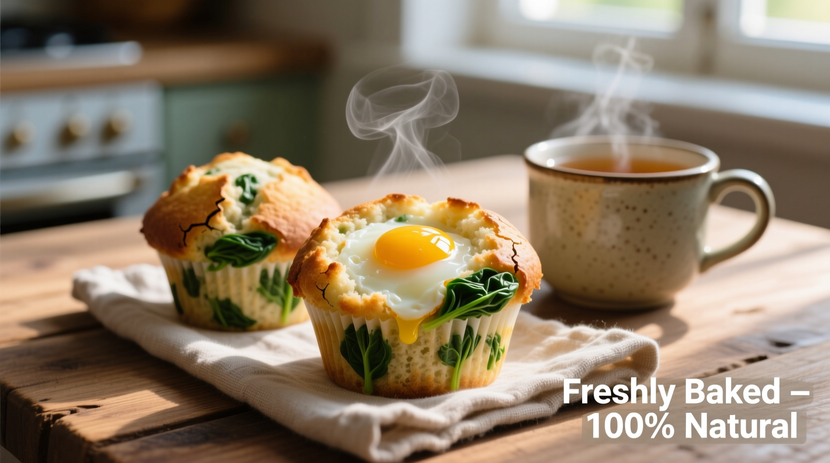 Perfect Egg and Spinach Muffins: Healthy Breakfast Recipe