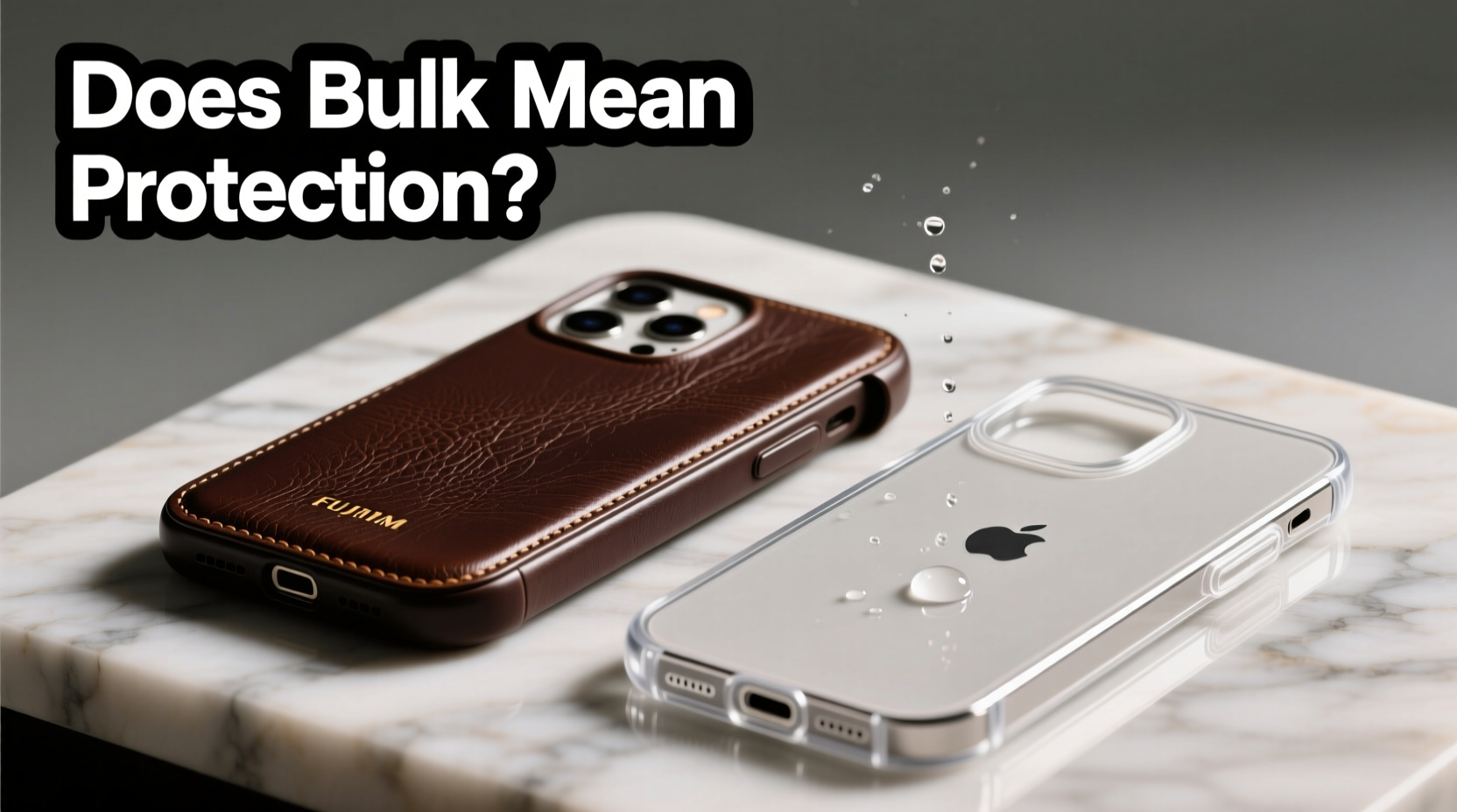 leather iphone case vs skin does a case really protect better or is it just bulk