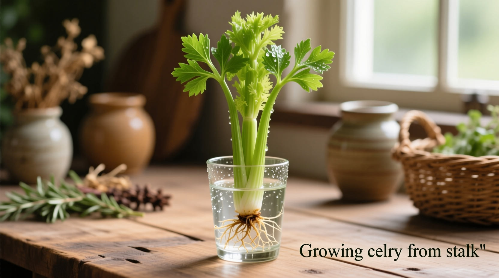 growing celery from stalk
