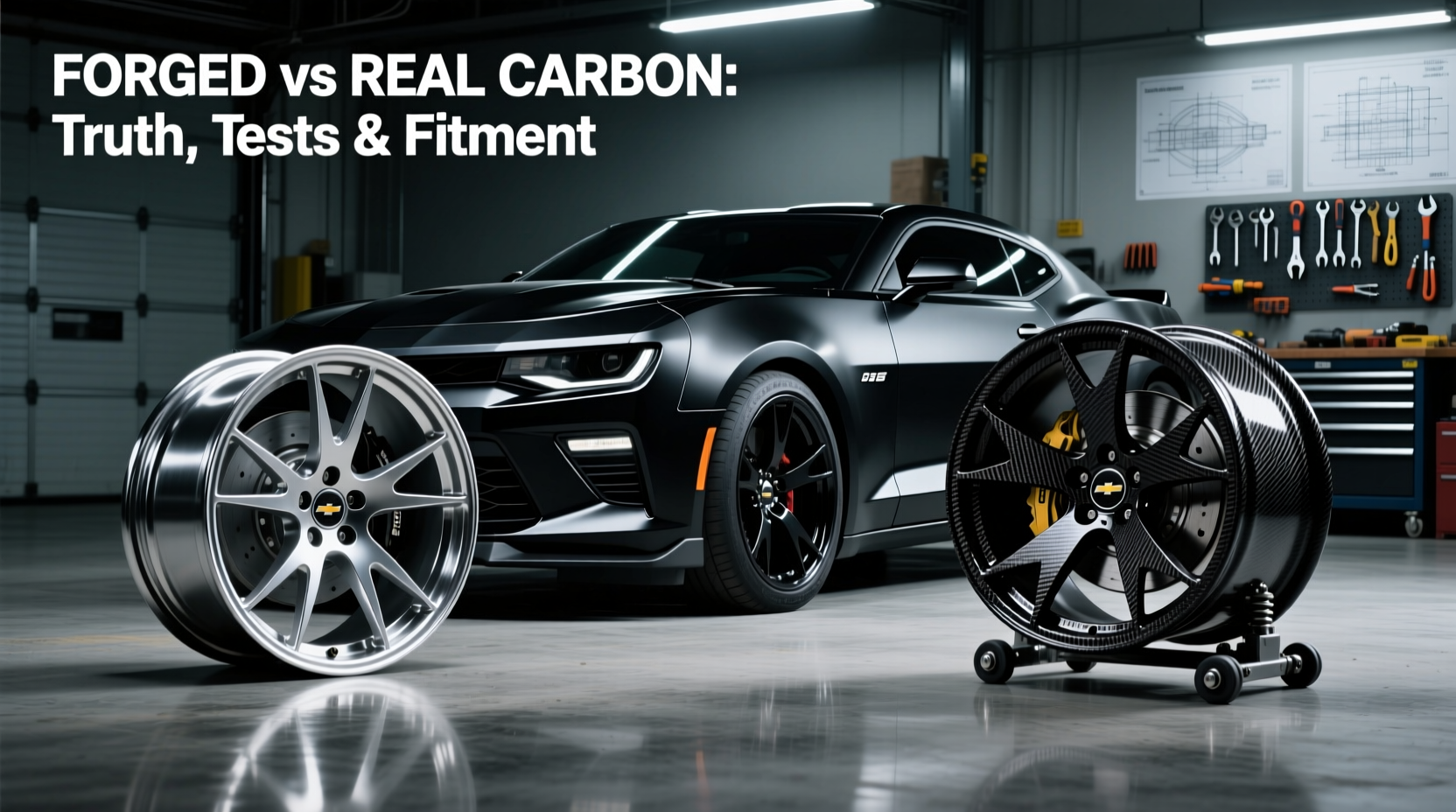 2015 camaro forged vs real carbon