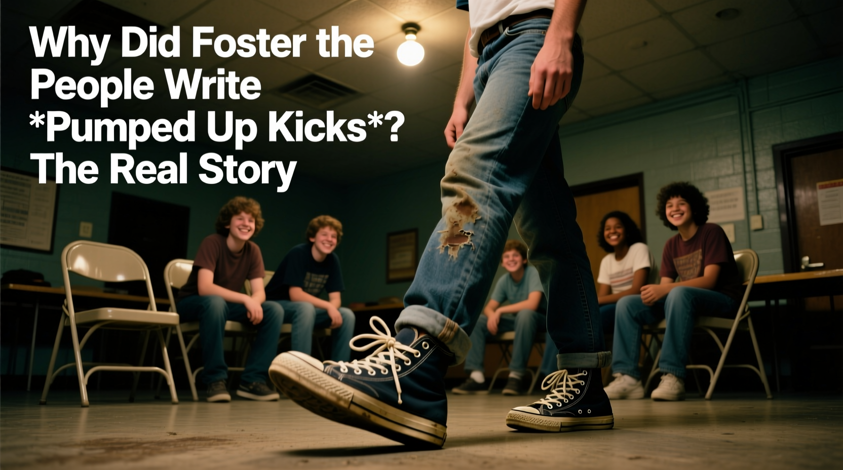 why did foster the people write pumped up kicks the real story