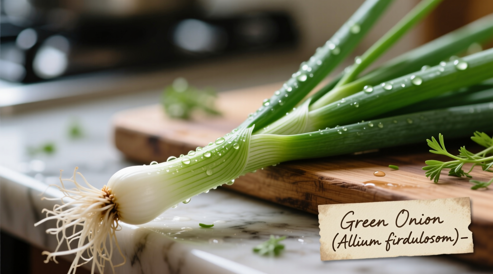what is a green onion