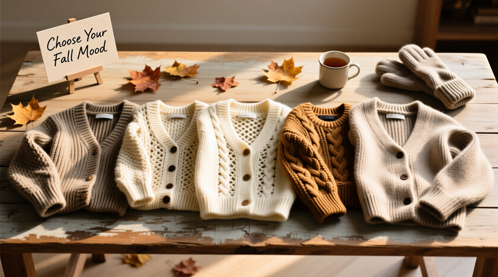 how to choose the perfect knitted cardigan for fall a style and comfort guide