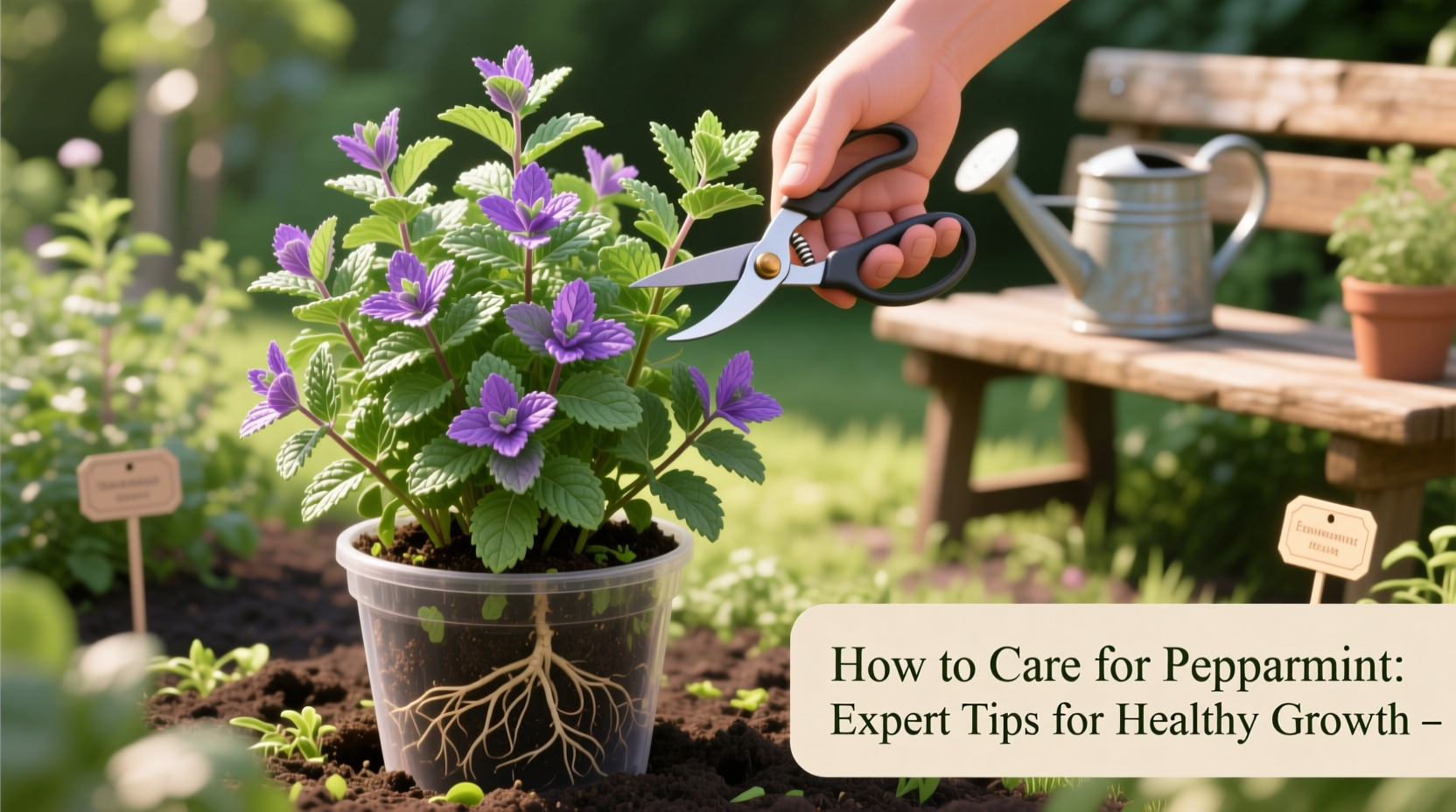 how to care for peppermint