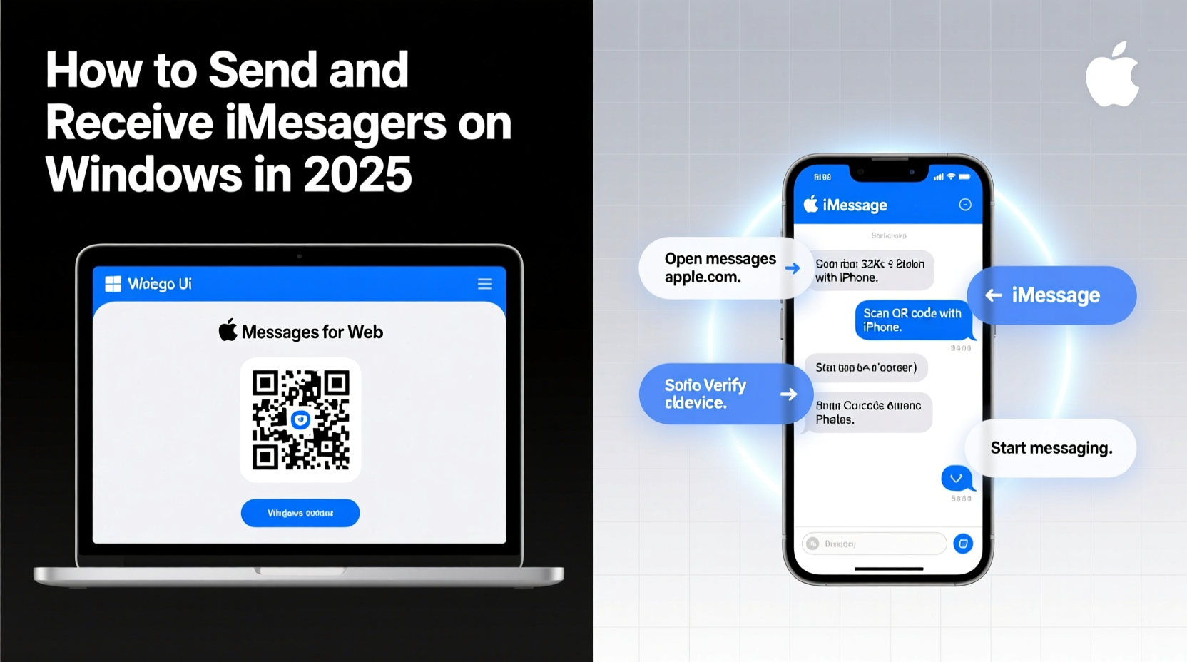How to Send and Receive iMessages on Windows in 2025