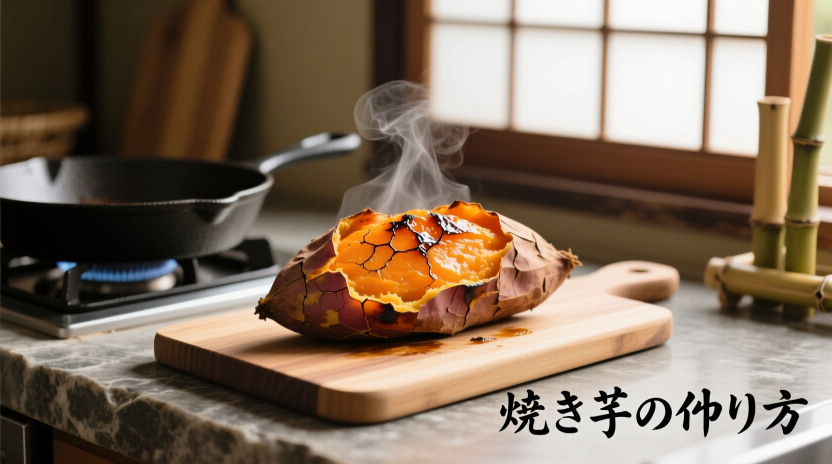 how to cook a japanese sweet potato