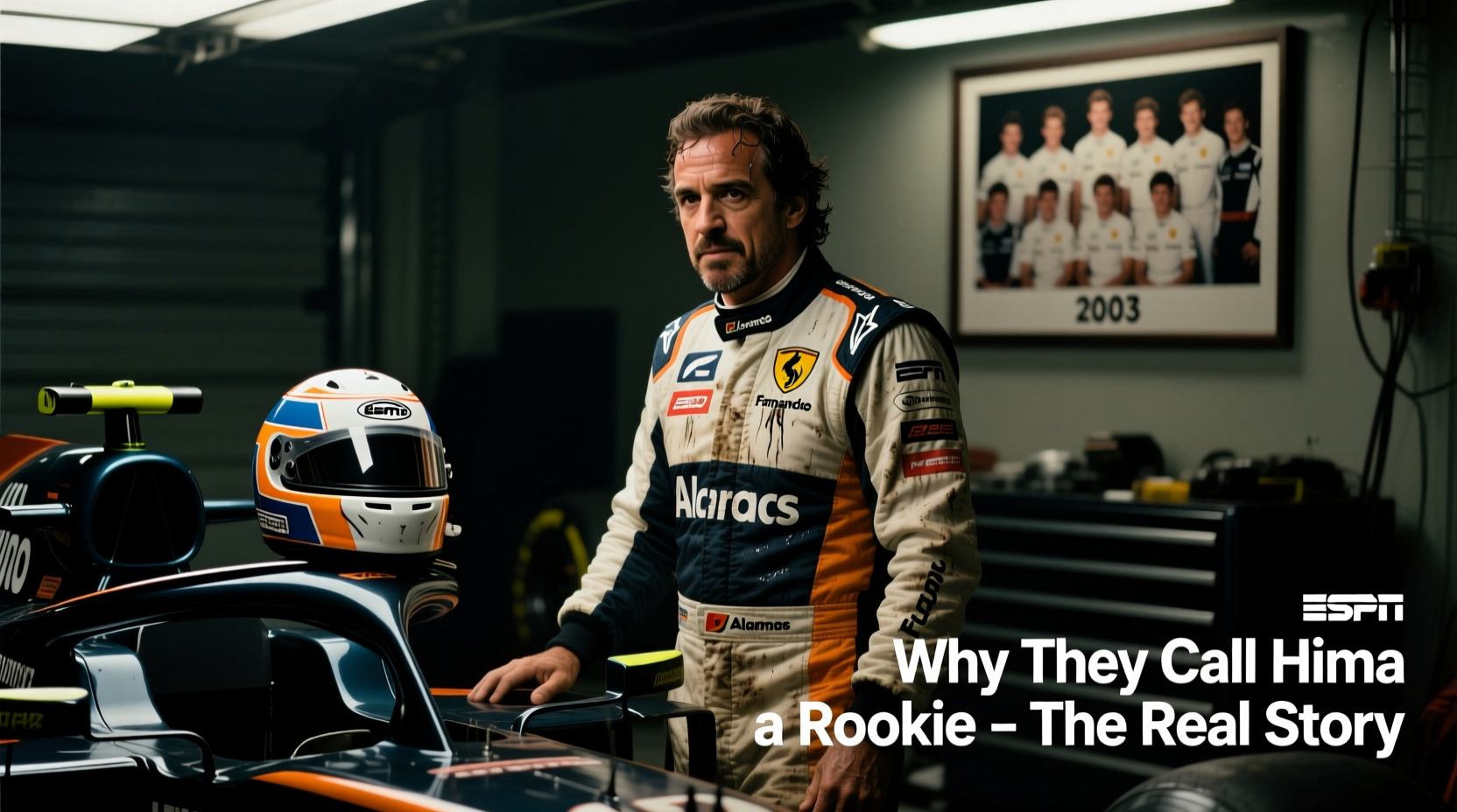 why do they call fernando alonso a rookie the real story
