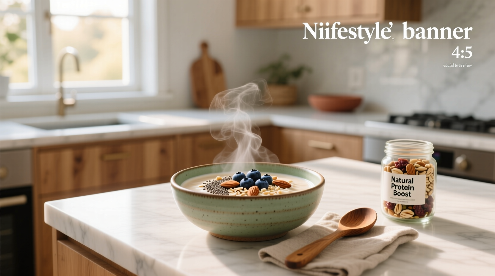 high protein oatmeal without protein powder