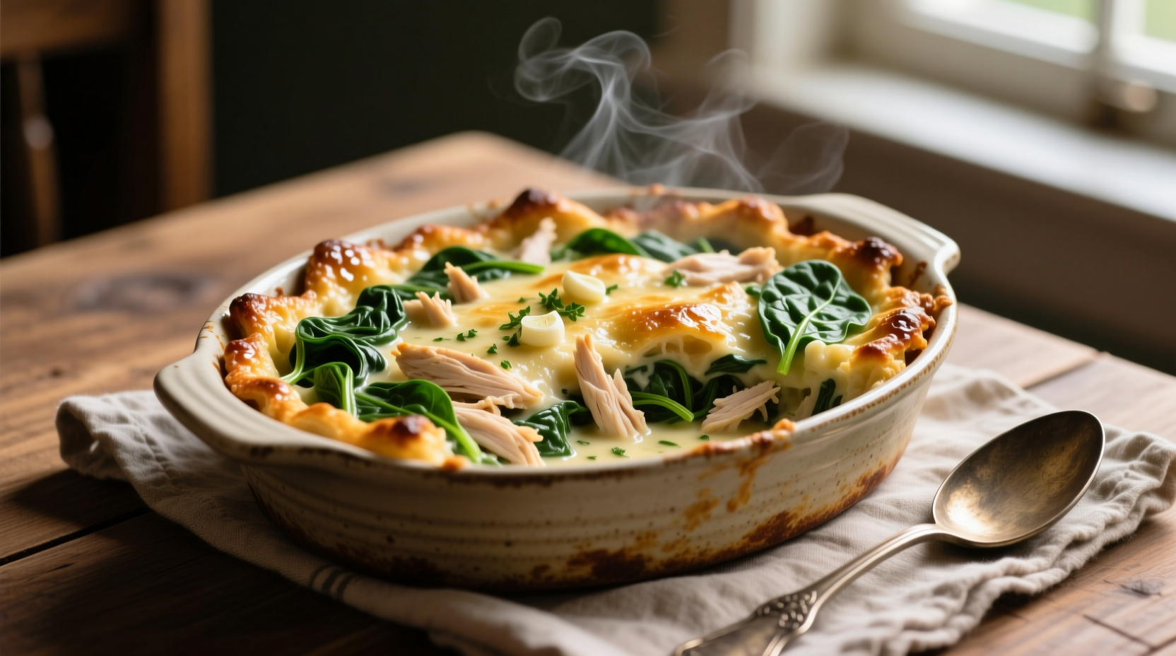 Perfect Spinach Chicken Casserole Recipe in 45 Minutes