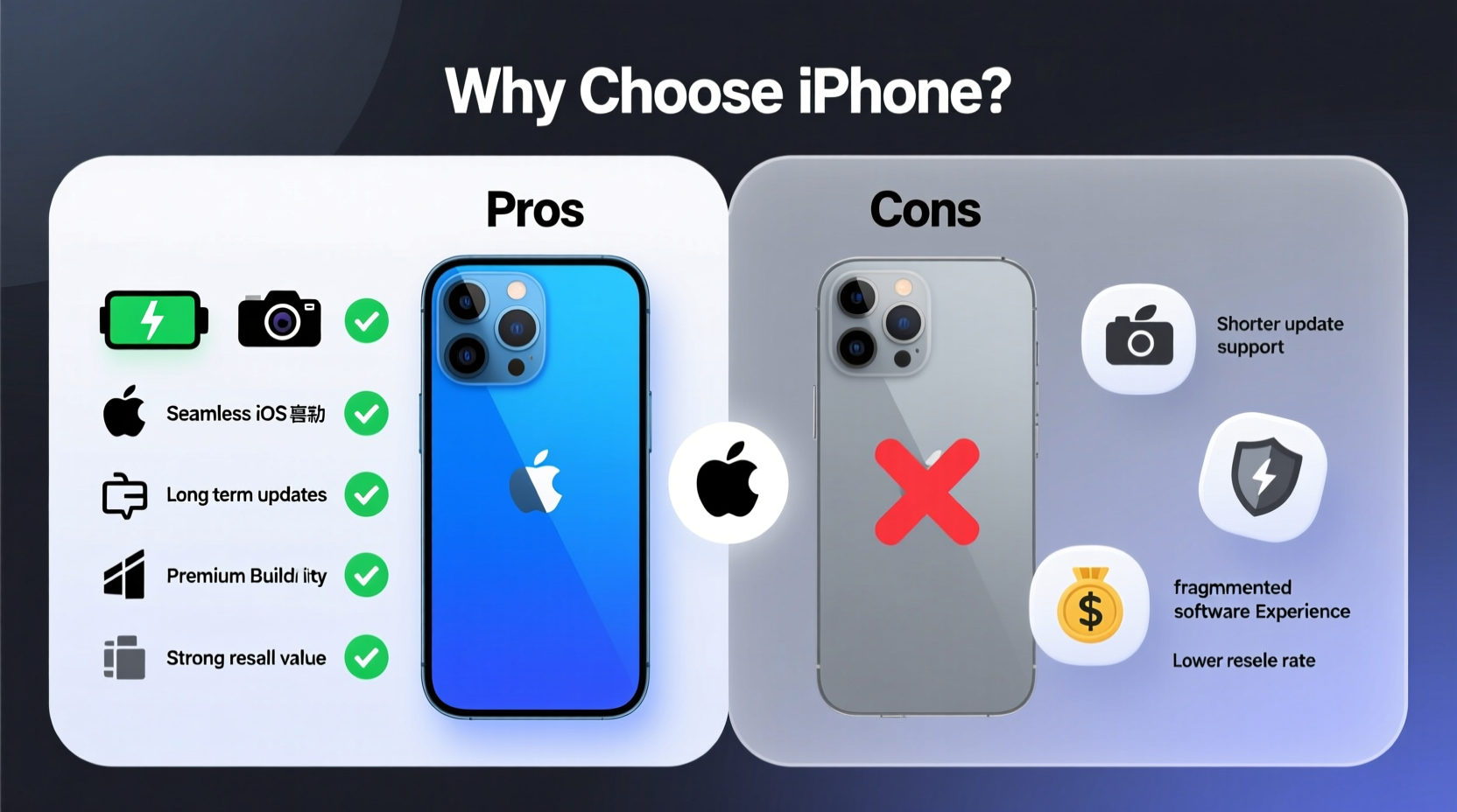 why choose iphone exploring the benefits drawbacks