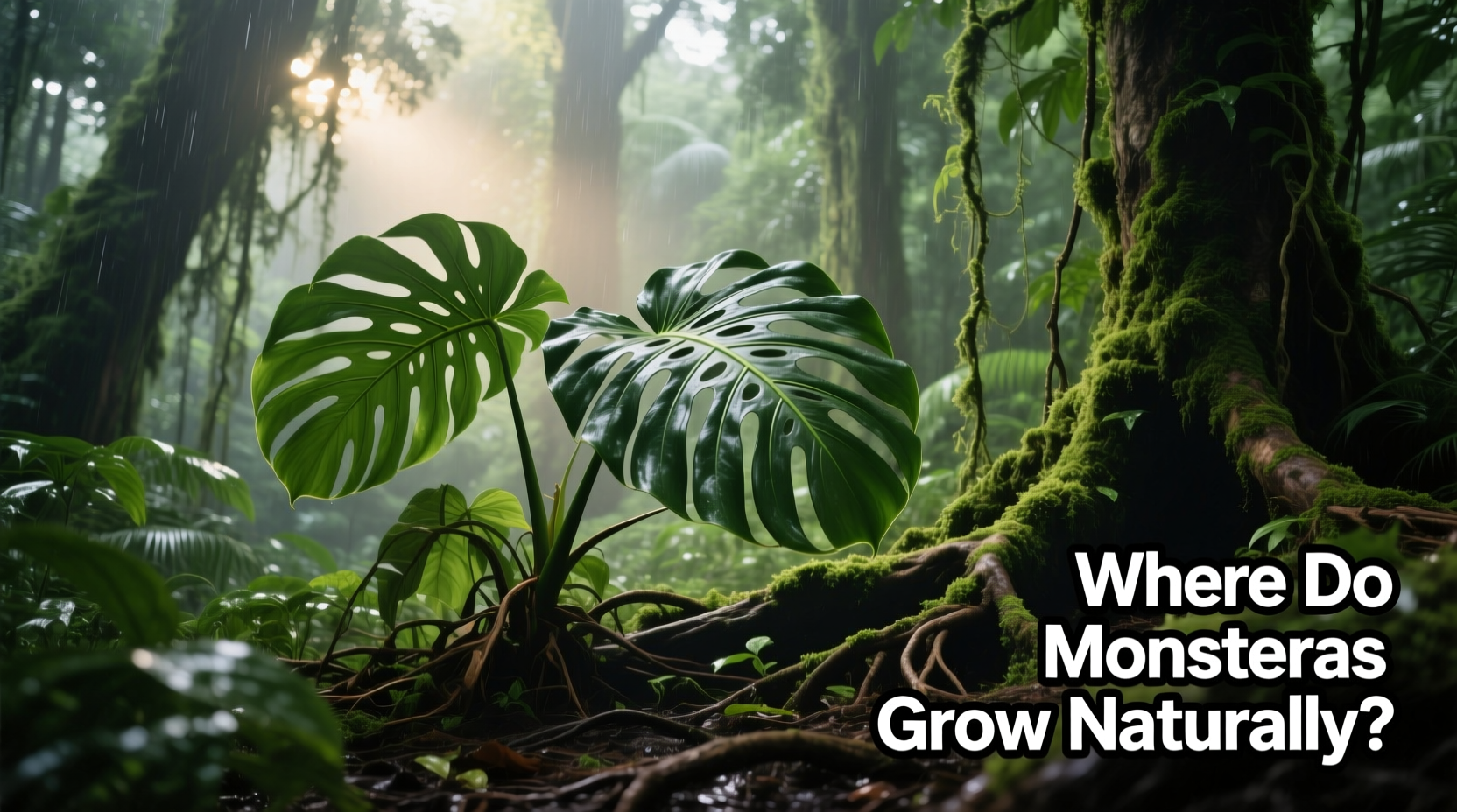Where Do Monsteras Grow Naturally?
