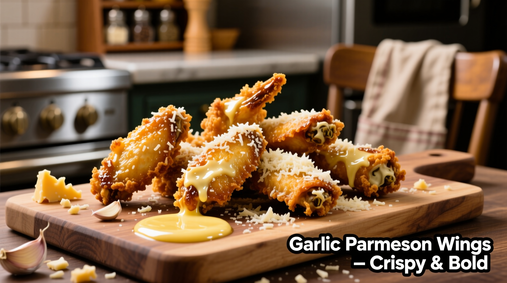 Perfect Parmesan Garlic Wings Recipe: Crispy & Flavorful