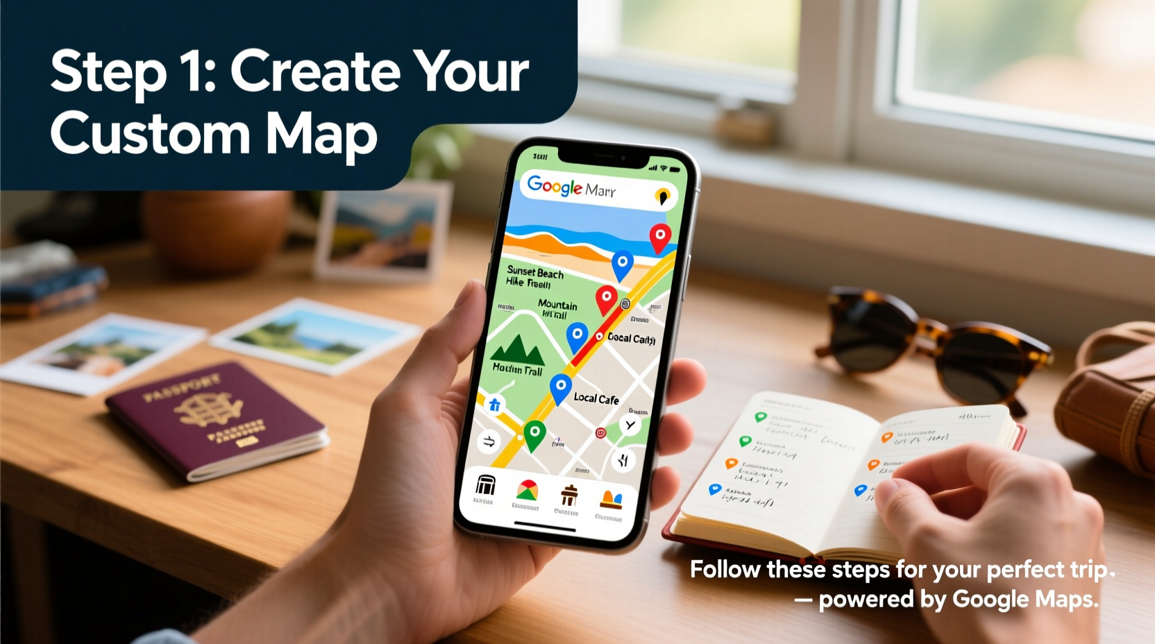 step by step guide to making a custom google map for your perfect trip planning