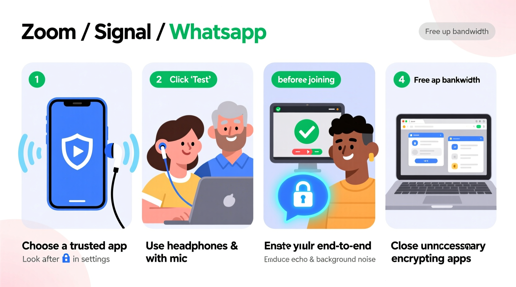 how to make clear and secure online calls a step by step guide for beginners